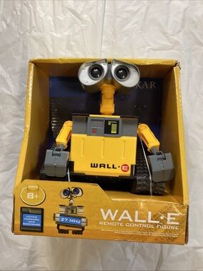 Walls Yellow and Gray WALL·E Remote Control Figure